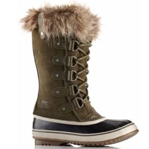 Sorel Joan of Artic Olive Tall Snow Boot